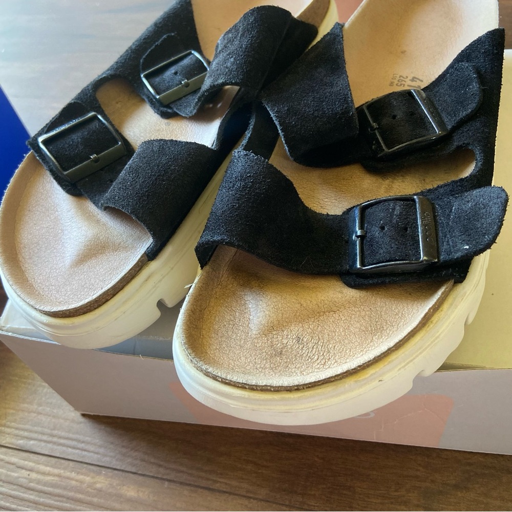 π₯CLOSET CLEAR OUTπ₯Birkenstock Boston Clogs + Arizona Sandals Lot with 2 Boxes - Picture 8 of 16